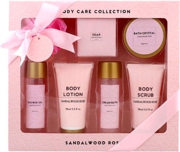 НАБОР КОСМЕТИКИ ВАННА SANDALWOOD ROSE SPA Уход за телом ПОДАРОК