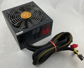 Zasilacz Chieftec 1000W APS-1000CB, uszkodzony.