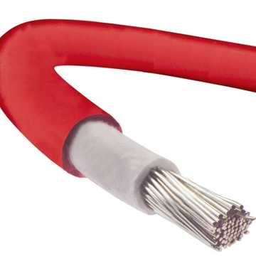Kabel fotowoltaiczny Solarflex-X 1x6 mm2 czerwony H1Z2Z2-K