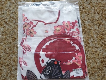 ЯПОНСКОЕ КИМОНО ХАОРИ САМУРАЙ АМАТЕРАСУ ГО ДАЙГО КИКУМОН КИКУ КАРП КОИ2