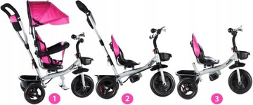 Трехлополированная 360 360 розовая крыша