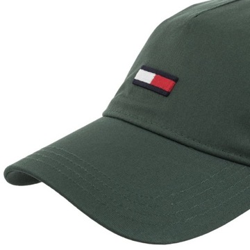 Czapka z daszkiem Tommy Hilfiger Cap AM0AM11692 MBF Zielona