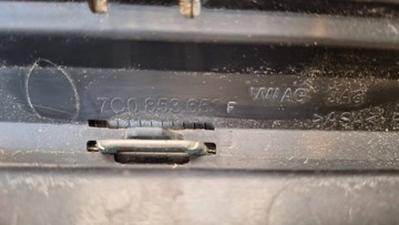 MASKA MŘÍŽKA CHLADIČŮ PŘEDNÍ 7C0853653F VOLKSWAGEN VW CRAFTER II 7CO