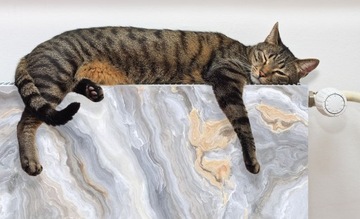 МАГНИТ МАГНИТНЫЙ КОВрик ДЛЯ РАДИАТОРА 160х60 МРАМОРНЫЕ ФОТОБОИ