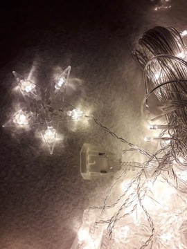 Светодиодная звездная световая завеса, холодный белый