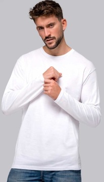 Koszulka z długim rękawem męska 100% bawełna dużo kolorów Certyfikat L