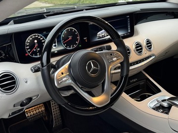 Mercedes Klasa S W222 Coupe Facelifting 3.0 450 367KM 2018 MERCEDES-BENZ KLASA S 450 4Matic 9G-TRONIC Exclusive Edition, zdjęcie 22