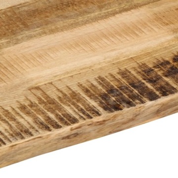 Столешница vidaXL с натуральным краем 100x40x2,5 см Дерево манго