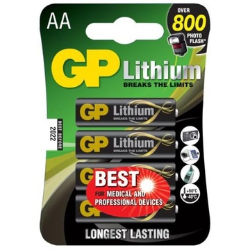 GP Batteries AA lithium batteri 1.5V, 103154