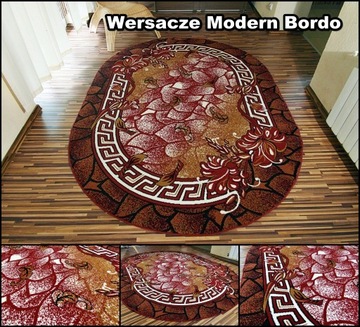 Бельгийский овальный ковер плотного плетения Alfa Shiraz BCF OVAL 200x300 #9 Designs