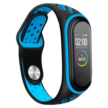 Opaska pasek perforowany do Xiaomi Mi Band 3/4 | 7 KOLORÓW