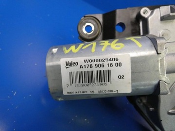 MERCEDES A TŘÍDA W176 MOTOREK STĚRAČE KRYT ZADNÍ