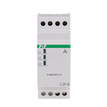 Czujnik zaniku fazy 2P 10A 230V TH35 CZF-B