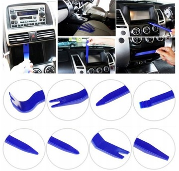 СЪЕМНИКИ РЫЧАГ ДЛЯ ОБИВКИ КОМПЛЕКТ ДЛЯ СНЯТИЯ ПЛАСТИКОВЫХ КОЛПАКОВ 12 ЭЛЕМЕНТОВ.