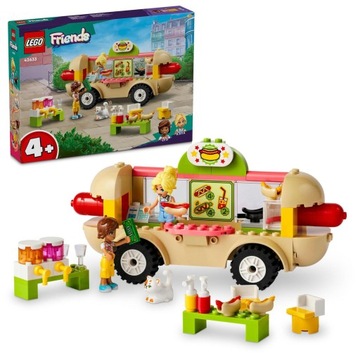 LEGO FRIENDS 42633 FOOD TRUCK Z HOT DOGAMI PREZENT