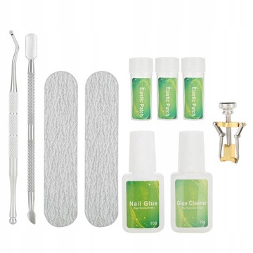 НАБОР ДЛЯ ВРАСТАНИЯ НОГТЕЙ + КЛЕЙ + ЗАЖИМ