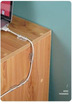 КАБЕЛЬНЫЙ ОРГАНАЙЗЕР ДЕРЖАТЕЛЬ КАБЕЛЬНОГО ЗАЖИМА 26ММ 6ММ 20 ШТ.