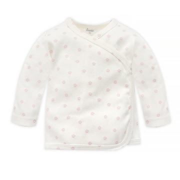 PINOKIO KAFTAN WIAZANY LOVELY DAY ROSE ECRU KWIATKI 68