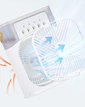 ВЕНТИЛЯТОР ВЕНТИЛЯТОР НАСТОЛЬНЫЙ ВЕНТИЛЯТОР MIST ПОРТАТИВНЫЙ УВЛАЖНИТЕЛЬ С LED-подсветкой