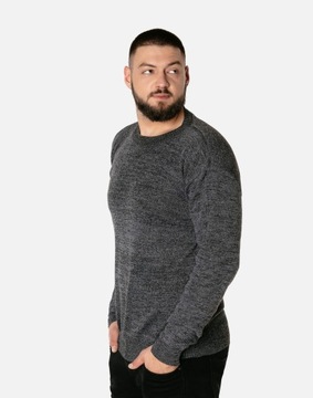 Gładki Sweterek Sweter Męski Klasyczny Półgolf 2330-02 r 9XL