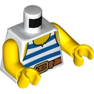 LEGO Tors Pirat Paski Pirat Niebieski Statek NOWY