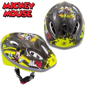 Kask 52-56 cm dziecięcy regulowany Disney MICKEY