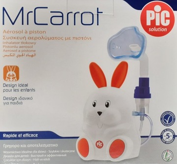 Ингалятор-небулайзер PiC MR CARROT (5 лет ГВ!)