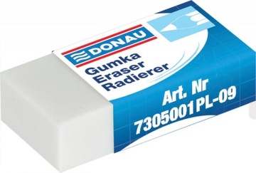 Gumka DONAU 7305 biała