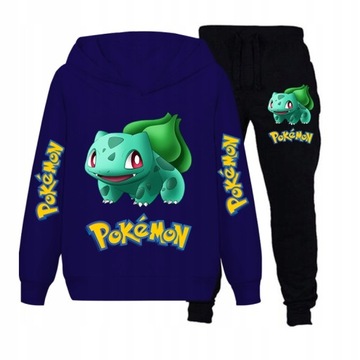 СПОРТИВНЫЙ КОСТЮМ POKEMON BULBASAUR СВИТШОТ РАЗМЕРЫ БРЮКИnull