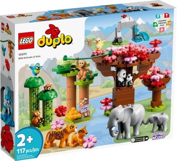 LEGO DUPLO Dzikie zwierzęta Azji 10974