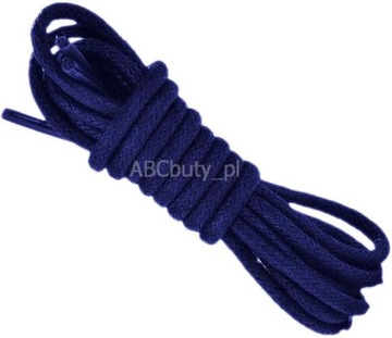 G9-38 GRANATOWE SZNURÓWKI DO OBUWIA TREKKING 60 CM