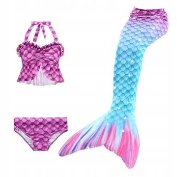 Mermaid Bikini Tail Swimsuit wiele kolorów