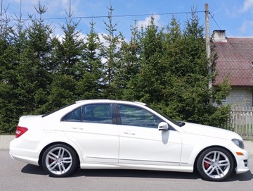 Mercedes Klasa C W205 2013 Automat Biała Perła Skóra Kamera Pakiet AMG Lift, zdjęcie 2
