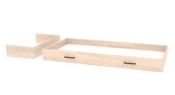 Szuflada do łóżka 160x200 dąb sonoma BOSS BS20