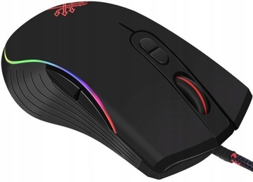 ПРОВОДНАЯ ИГРОВАЯ МЫШЬ, RGB, 6400 т/д, КОМПЬЮТЕРНАЯ МЫШЬ ДЛЯ ГЕЙМЕРОВ