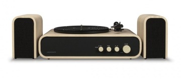 Gramofon retro z głośnikami Crosley GIG CR6035A-NA, AUX, Bluetooth