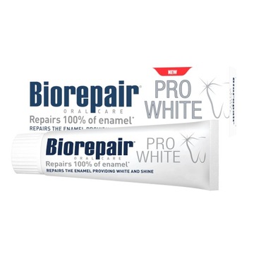 BioRepair Plus PRO White Wybielająca pasta 75ml