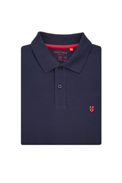 Zestaw Koszulek Polo 2-pak Biały i Granatowy Próchnik PM3 5XL