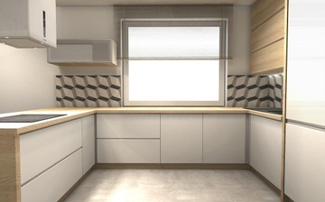 3D Дизайн кухни в 5 вариантах - Реализация за 3 дня