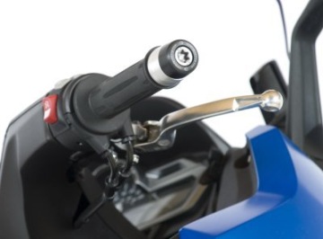 KOŃCÓWKI KIEROWNICY R&G BMW C600 SPORT/C650 BLACK