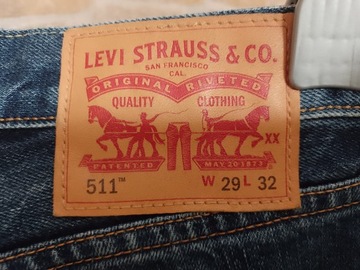 Levi's (W29 L32) Spodnie dżinsowe, jeansy, dżinsy