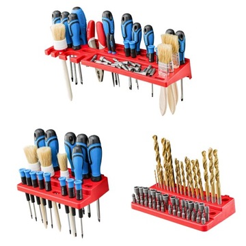 Tablica narzędziowa warsztat 78x39 cm +16 Kuwet