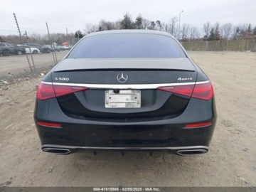 Mercedes 2021 Mercedes-Benz Klasa S 580 4Matic 2021 4.0l 4.0 Benzyna 496KM, zdjęcie 4