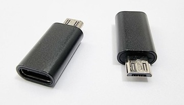 Przejście adapter gniazdo USB C / wtyk micro USB