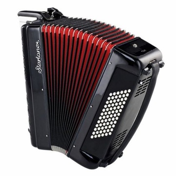 Startone Piano Accordion 72 Black MKII Клавишный аккордеон + футляр