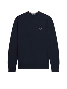 Fred Perry sweter niebieski rozmiar XXL