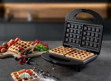 Gofrownica na dwa gofry - Bestron ASW401BL