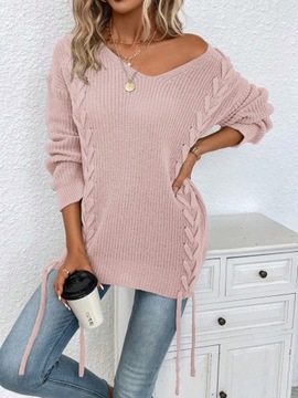 SHEIN SWETER SZNUROWANY ROZM L 576