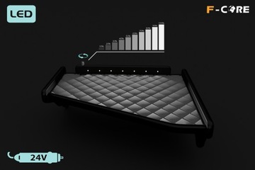Полка приборная панель TIR SCANIA R 05-16 LED
