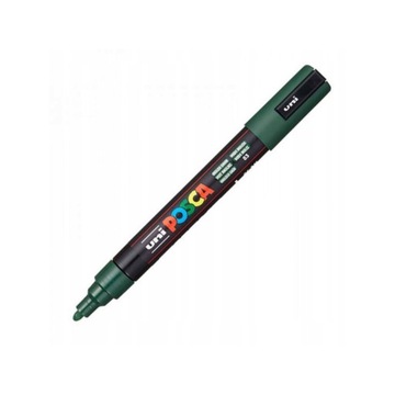 Marker pigmentowy Posca ciemnozielony PC-5M UNI